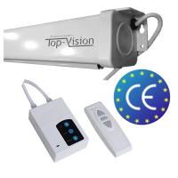 Elektrisch projectiescherm 120" - 305 cm (16:9) - BOL.COM