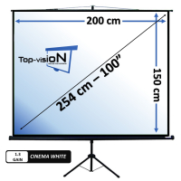  Écran trépied 100" - 254 cm