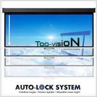  Écran manuel 77" - 196 cm (16:9)