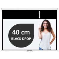  Écran manuel 92" - 234 cm (16:9) - economy