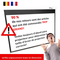  Écran manuel 150" - 380 cm (4:3)