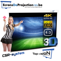  Écran manuel 100" - 254 cm (4:3)