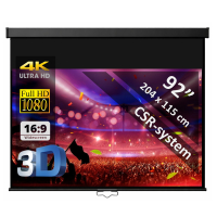  Écran manuel 92" - 234 cm (16:9)