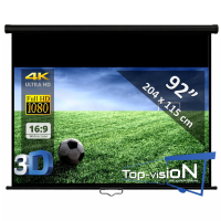  Écran manuel 92" - 234 cm (16:9) - economy