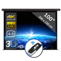  Écran électrique 100" - 254 cm (4:3)