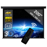  Écran électrique 200" - 508 cm (4:3)