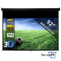  Écran manuel 92" - 234 cm (16:9) - economy