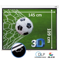  Écran Manuel 72" - 183 cm (4:3)