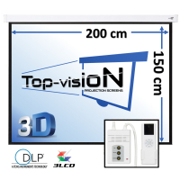 Écran électrique 100" - 254 cm (4:3)