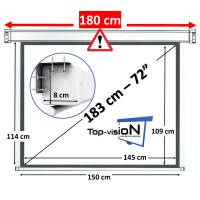 Electric screen 72" - 183 cm (4:3)