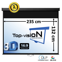  Écran manuel 106" - 270 cm (16:9)