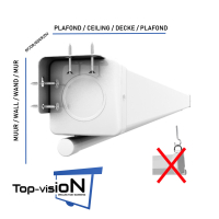 Electric screen 120" - 305 cm (4:3)