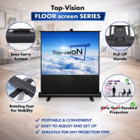 Floorscreen 100" - 254 cm