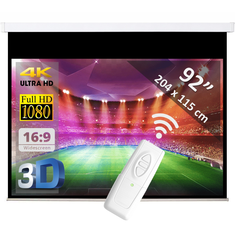  Ecran électrique 92" - 234 cm (16:9)