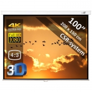 Manual screen 100" - 254 cm (4:3)