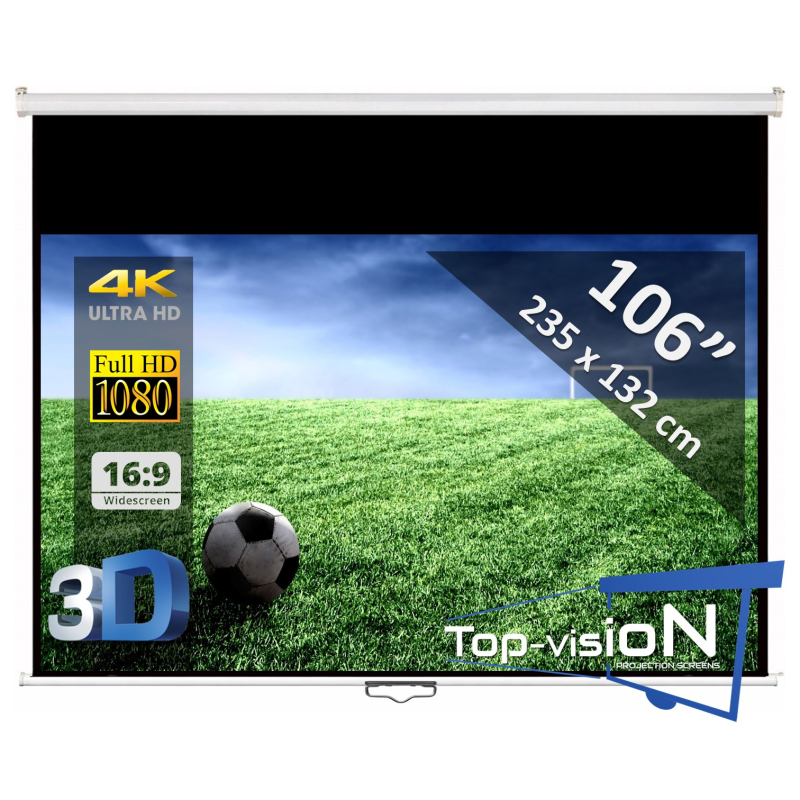  Écran manuel 106" - 270 cm (16:9) - economy