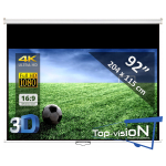  Écran manuel 92" - 234 cm (16:9) - economy