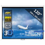  Écran manuel 120" - 305 cm (4:3) - economy