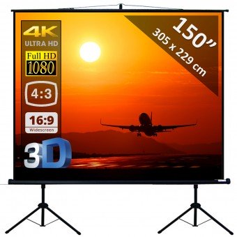Tripod screen 150" - 380 cm Tripod screen 150" - 380 cm