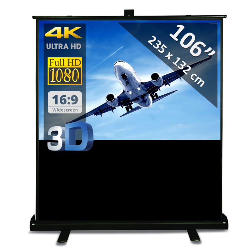  Écran pull up 106" - 270 cm