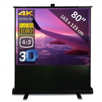 Floor screen 80" - 203 cm