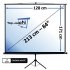 Tripod screen 84" - 213 cm